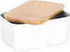 Vilde | Butterdose - Weiß - 14,5 x 9,5 x 7,5 cm - Produktbild-Vorschau 4