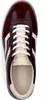 A top-down view of a burgundy and white Gant sneaker. Produktbild-Vorschau
