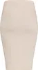 Damen High-Waist Rock, Beige, Größe L, mit vertikaler Produktbild-Vorschau 2