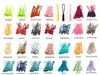 10 Zipper-Schlaufen 70 Farben Reißverschluss-Anhänger Reißverschluss-Verlängerung Pull Anhänger Farbkarte Produktbild-Vorschau