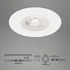 Briloner LED Einbauleuchte IP44 dimmbar 5W 460 lm 3000 K Produktbild-Vorschau 5