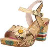Laura Vita Laura Vita Sandalette Beige Produktbild-Vorschau 9