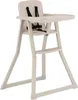 Puck Plain Hochstuhl - Oatmeal | Esszimmerstuhl Kleinkind Produktbild-Vorschau 1