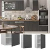Hängeschrank Vicco Fame-Line Anthrazit-Gold 50 cm, Model Produktbild-Vorschau 2
