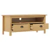 Maison Exclusive - TV-Schrank Hill Honigbraun 110x40x47 cm Produktbild-Vorschau 3