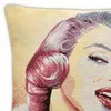 pad home Kissenhülle Legend Marilyn Bunt 45x45 cm Produktbild-Vorschau 2