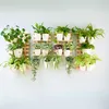 Wandpflanzer Holz 30 cm, Wand Blumentopf Halter, Massivholz Produktbild-Vorschau 5