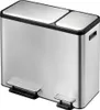 EKO Poubelle à pédale EcoCasa 30 L+15 L argent mat Voir les images du produit 3