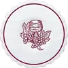 Duni Glasuntersetzer Traube bordeaux 10cm 8lagig 250 Stück Produktbild-Vorschau 2
