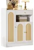 Merax Rattan Schuhschrank mit Stauraum, 1 Schublade, 3 Produktbild-Vorschau 6