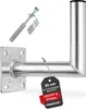 PremiumX 35cm Wandhalter Aluminium SAT ALU Halterung mit Produktbild-Vorschau 1