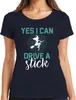 YES I CAN DRIVE A stick Witch Witch Broom Halloween Podgląd zdjęcia produktu 1