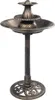 vidaXL Bain d'oiseaux avec fontaine Bronzes 50×91 cm Voir les images du produit 1
