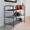Organizér na boty Ambiance, kovový, 56x66x34 cm, černý Náhled obrázku produktu 4