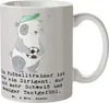 Mr. & Mrs. Panda Teetasse Fußballtrainer Dirigent - Grau Produktbild-Vorschau 1
