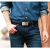 Herren Gürtel Ohne Schnalle Automatik Leder 35mm Schwarz Produktbild-Vorschau 7