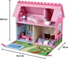 Aga4Kids Skladací domček pre bábiky GLORIA Náhľad obrázku produktu 10