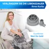 Korbrolle 8x Rolle Rad kompatibel mit Bosch 0165314 für Produktbild-Vorschau 7