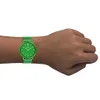 Oozoo Damen Metall Mesharmband Uhr Vintage Series grün Produktbild-Vorschau 2