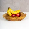 Schüssel Schale Teakholz 40cm Teak Massiv Holz Obstschale Produktbild-Vorschau 5