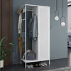 Kleiderschrank 'Puumala' 180 x 80 x 45 cm Garderobenschrank Produktbild-Vorschau 1