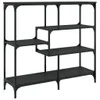 Möbel Konsolentisch Schwarz 103x32x95 cm Holzwerkstoff - Produktbild-Vorschau 2
