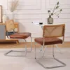 MODFU Jídelní židle set / Jídelní židle s 2 ratanovými Náhled obrázku produktu 4
