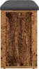 vidaXL Lavice na boty vzhled starého dřeva 102x32x50 cm Náhled obrázku produktu 5