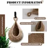 Závěsný koš na ovoce do kuchyně, boho styl, tkaný koš na Náhled obrázku produktu 3