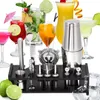 SEVICO Cocktail Shaker Edelstahl 17-teiliges Set Zubehör Produktbild-Vorschau 2