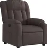 vidaXL Relaxsessel Dunkelbraun Stoff Produktbild-Vorschau 1