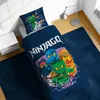Lego Ninjago "Training" - Wende-Bettwäsche-Set, 135x200 & Produktbild-Vorschau 2