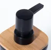Flüssigseifenspender Gel mit Pumpe, Farbe schwarz Produktbild-Vorschau 2