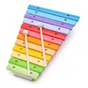 BigJigs Holz-Xylophon Spielzeug - buntes Musikinstrument Produktbild-Vorschau 3