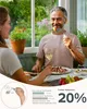 Set di posate ergonomiche, 4 pezzi - Posate con forma curva Anteprima dell’immagine prodotto 2