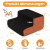 COSTWAY Scala a 2 gradini per cani, scala portatile per Anteprima dell’immagine prodotto 3