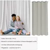 Ösenschal Blickdicht Ösenvorhang Ösengardine Gardine Produktbild-Vorschau 4