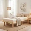 Cadre de lit 90x200 cm avec Sommier à lattes Lit en bois Voir les images du produit 2