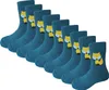 YALION 9 Paar Kinder Jungen Mädchen Baumwolle Babysocken Produktbild-Vorschau 1