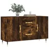[Home] Sideboard Räuchereiche 100x36x60 cm Holzwerkstoff , Produktbild-Vorschau 3