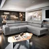 Masseno Ecksofa NOLA R-S mit Schlaffunktion L-Form, Sofa Produktbild-Vorschau 1