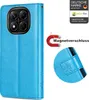 A blue flip cover phone case for a Xiaomi Redmi Note 14 Pro 5G. Produktbild-Vorschau
