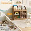 KOMFOTTEU, libreria a 4 ripiani per bambini, scaffale di Anteprima dell’immagine prodotto 5