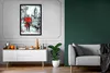 MuchoWow® Gerahmtes Poster Gemälde - Regenschirm - Öl 60x90 Produktbild-Vorschau 5