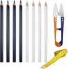 A collection of sewing and crafting tools laid out on a white background. Produktbild-Vorschau