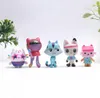 13 pièces Gabby Maison de Poupée Anime Figure Jouet Sourire Voir les images du produit 2