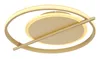 Globo Lighting Deckenleuchte Metall goldfarben, LED Produktbild-Vorschau 1