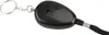 A black personal alarm with a keychain and lanyard attachment, shown against a white background. Anteprima dell’immagine prodotto