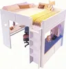 OKWISH Lit Mezzanine 90x200 cm - Lit Simple avec Bureau Voir les images du produit 10