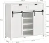 SoBuy FSB74-W Kommode Sideboard Küchenschrank Buffet Produktbild-Vorschau 7